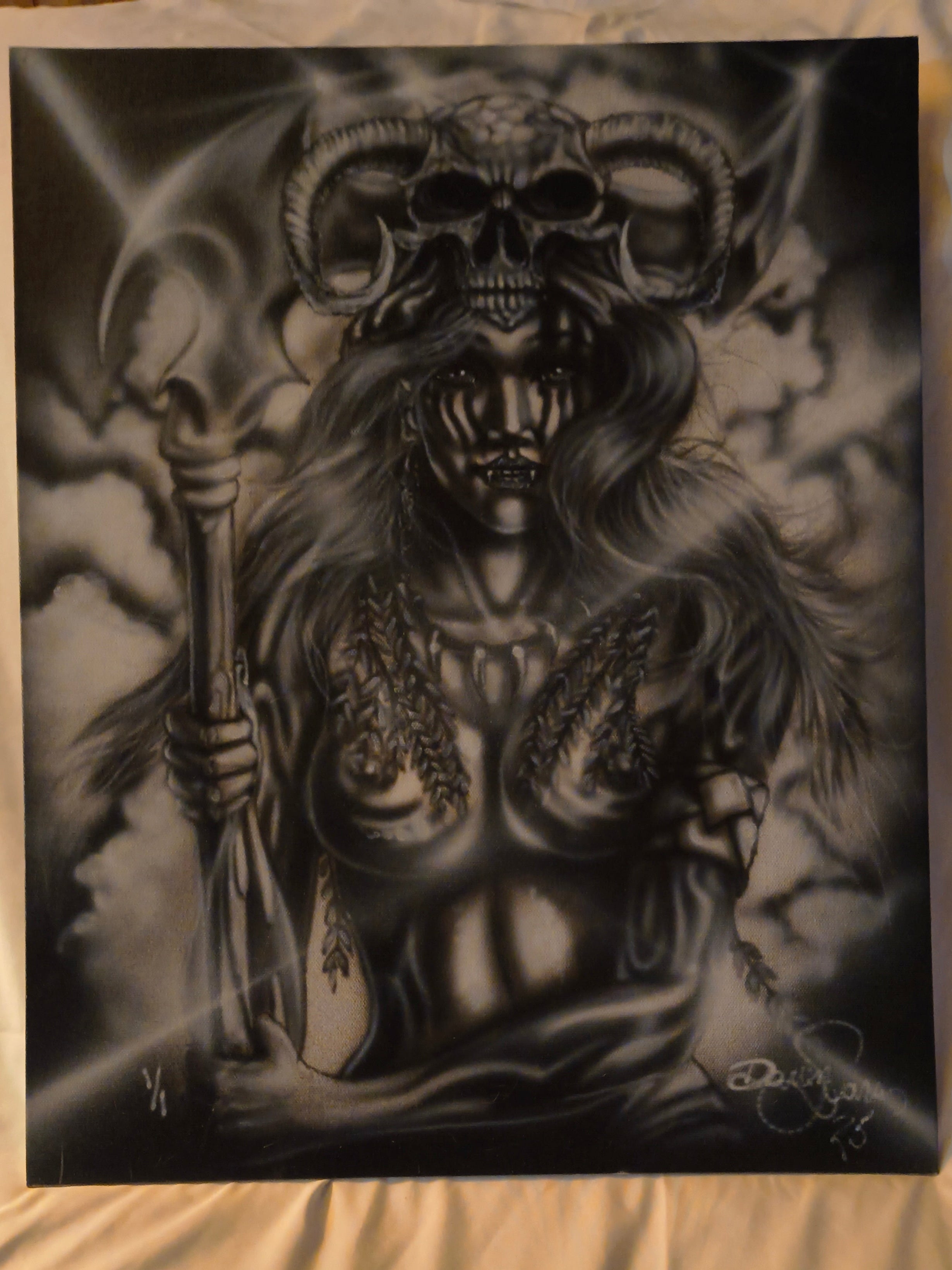 DNA INK Airbrushing Artwork