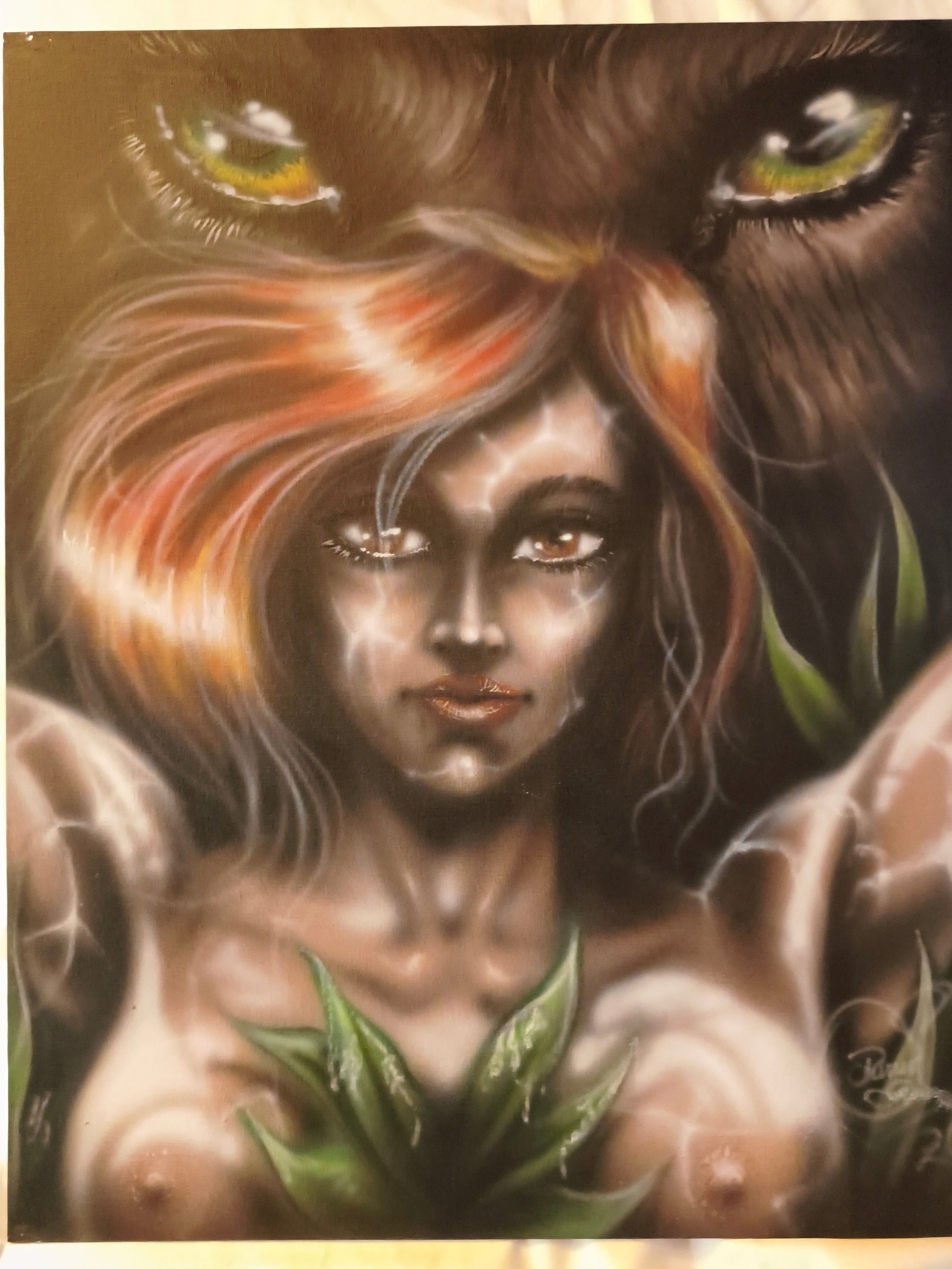 DNA INK Airbrushing Artwork
